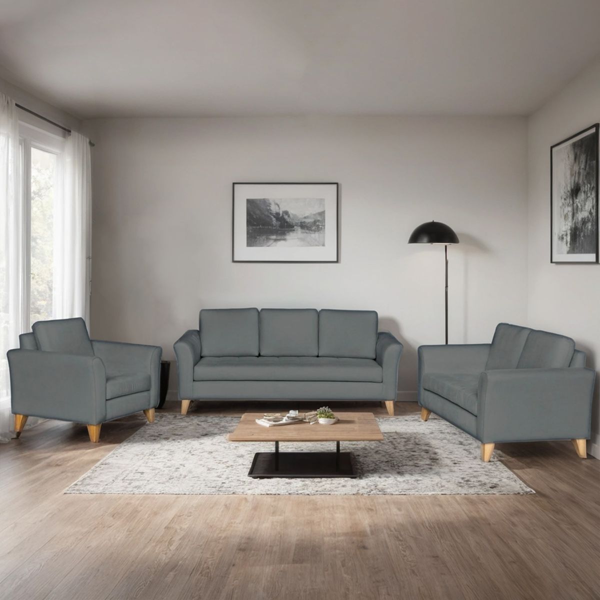 MICA - Juego de Sala California 3-2-1 Cuerpos