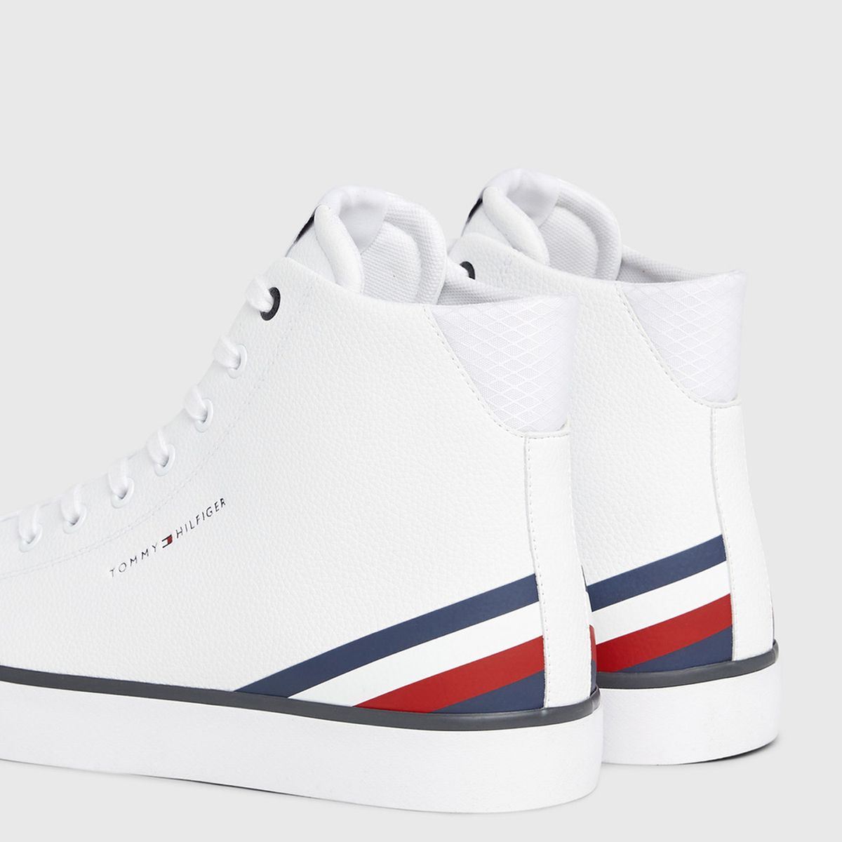 TOMMY HILFIGER - Zapatillas Urbanas Hombre Tommy Hilfiger Zapatiilas Th Hi Vulc Core Lth Blanco