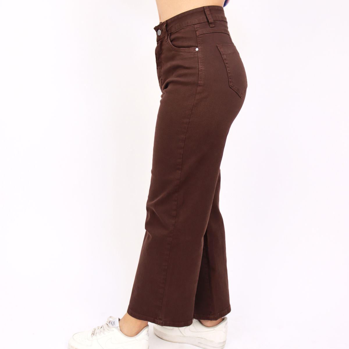 KAYRA POBLET - Jean Wide Leg Tiro Alto Mujer Kayra Poblet.