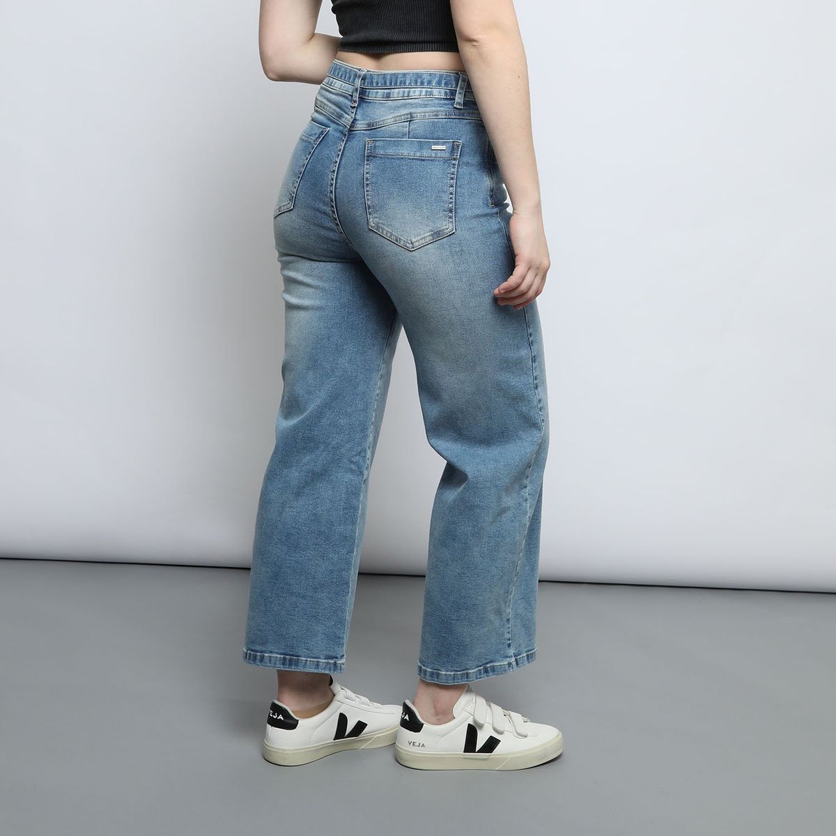 KAYRA POBLET - Jean Algodón Recto Mujer Kayra
