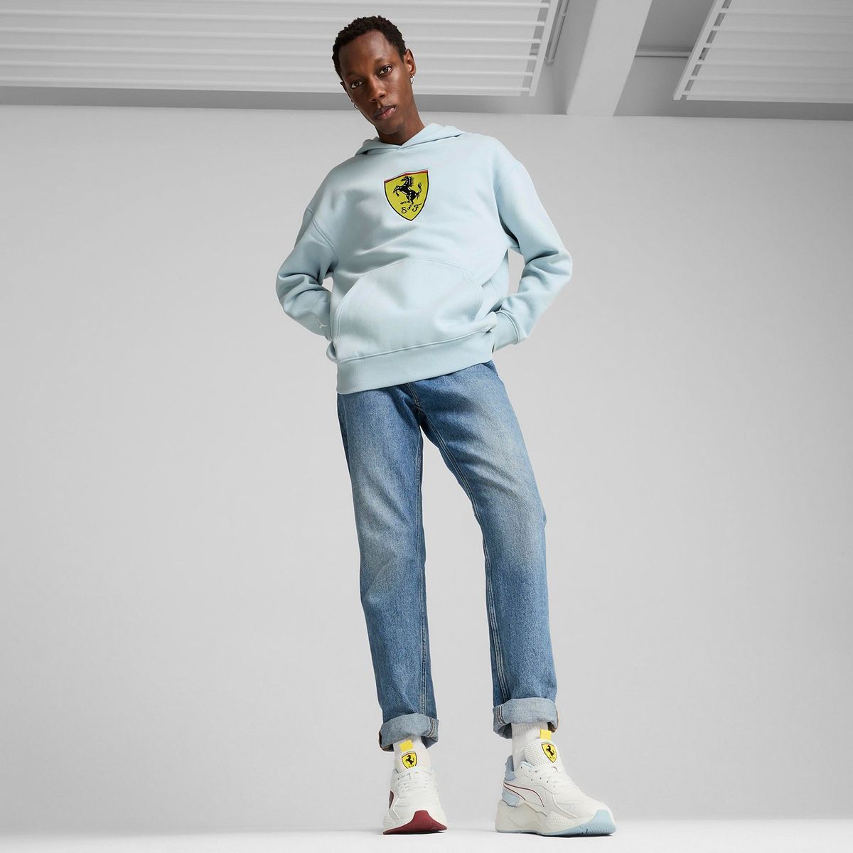 PUMA - Zapatillas urbanas Hombre Ferrari RS-X