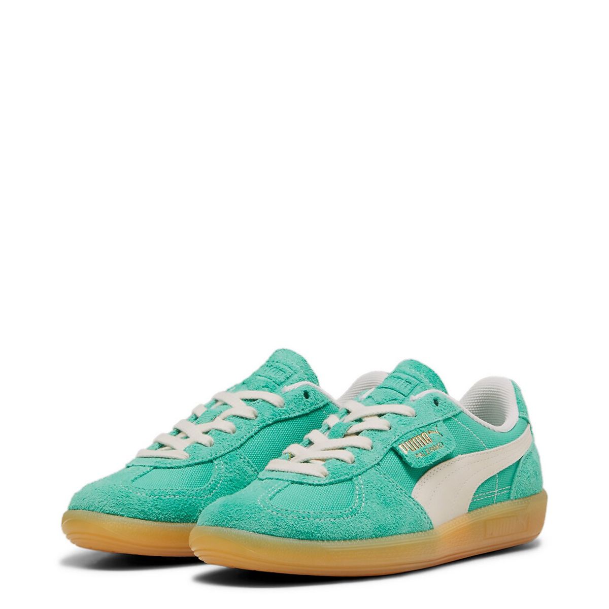 PUMA - Zapatillas Puma Palermo Vintage Mujer Color Verde Tela