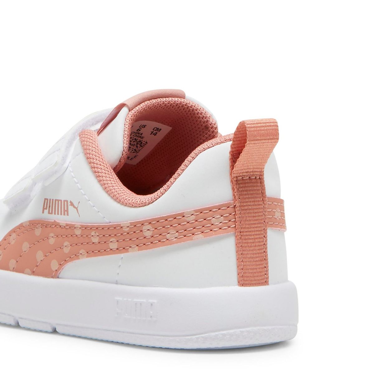 PUMA - Zapatillas urbanas Niña Courtflex V3 Dotty V Inf