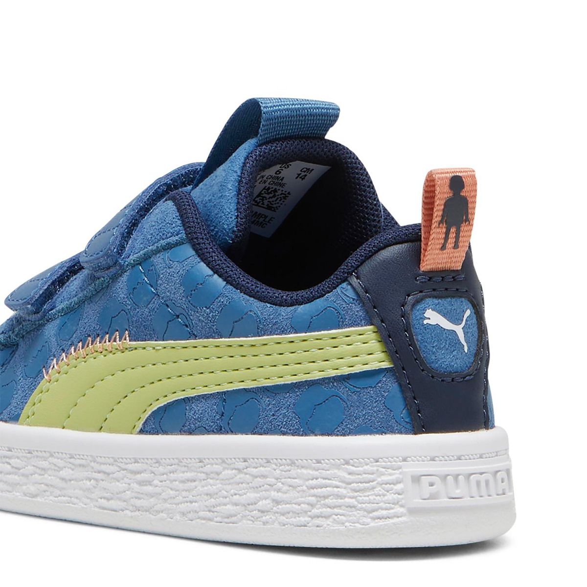PUMA - Zapatillas urbanas Niño Suede Classic XXI Playmobil V Inf