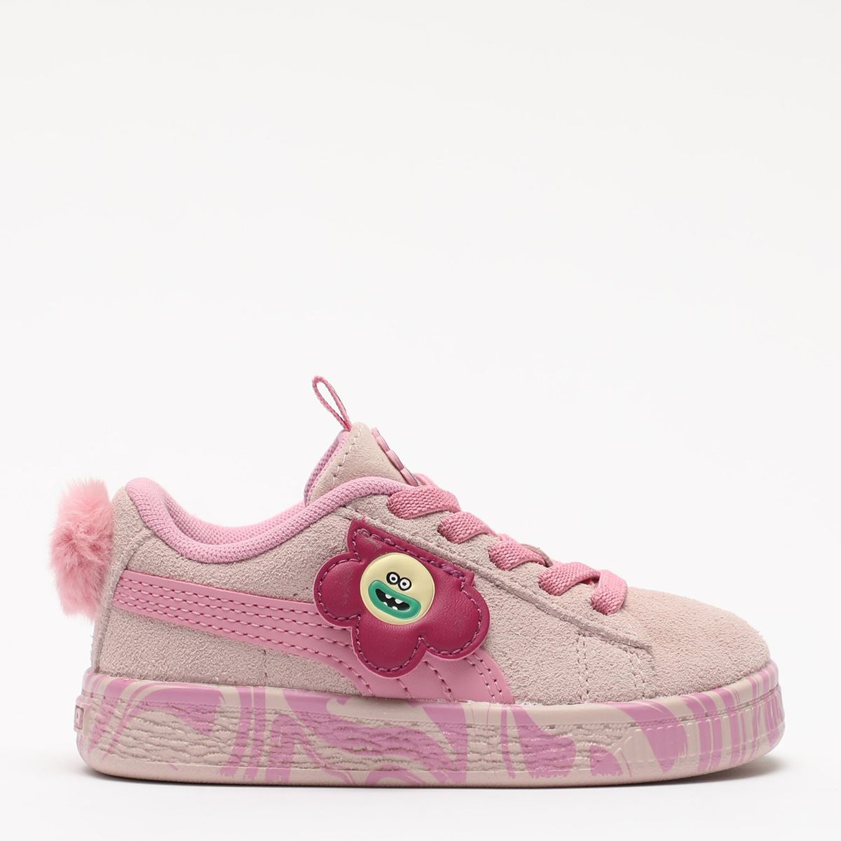 PUMA - Zapatillas urbanas Niña Suede Classic Trolls 2 AC Inf