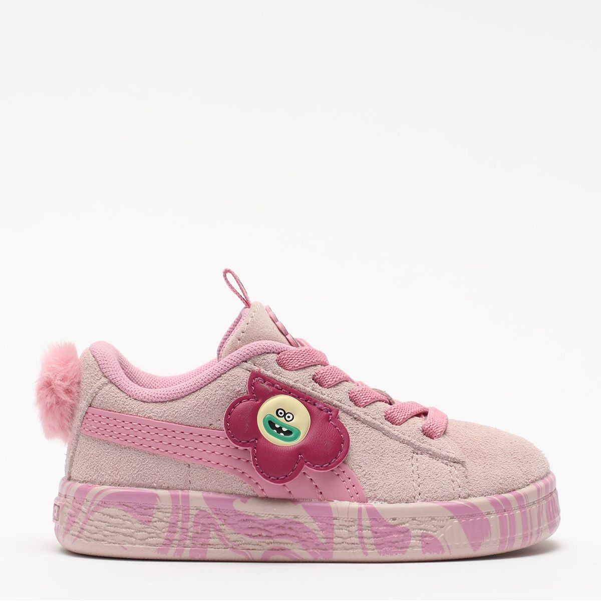 PUMA - Zapatillas urbanas Niña Suede Classic Trolls 2 AC Inf