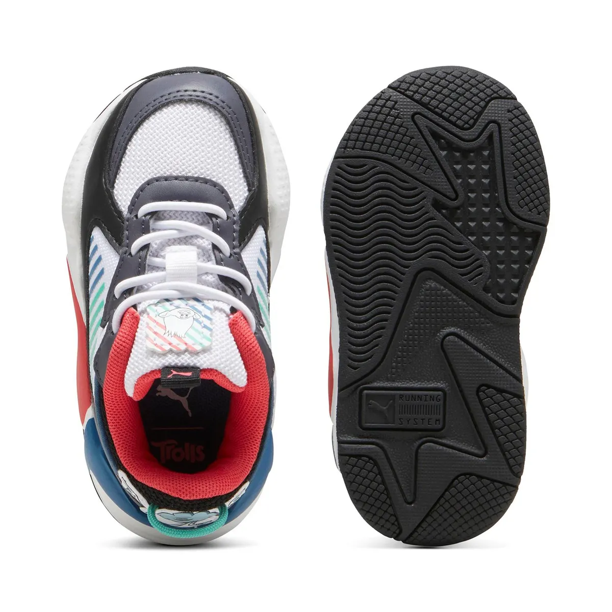 PUMA - Zapatillas urbanas Niño RS-X Trolls 2 AC Inf