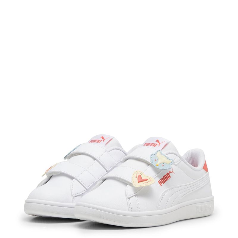 PUMA - Zapatillas urbanas Niña Puma Smash 3.0 Badges V PS