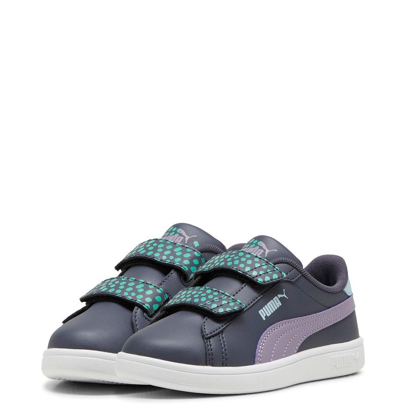 PUMA - Zapatillas urbanas Niño Puma Smash 3.0 Puma FC V PS