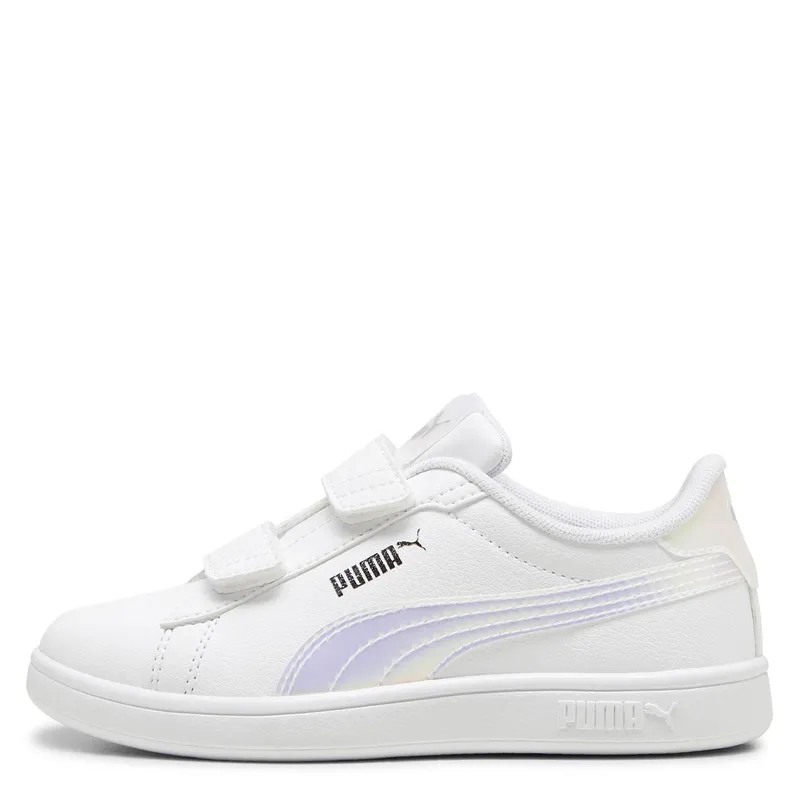 PUMA - Zapatillas urbanas Niña Puma Smash 3.0 Holo 2.0 V PS