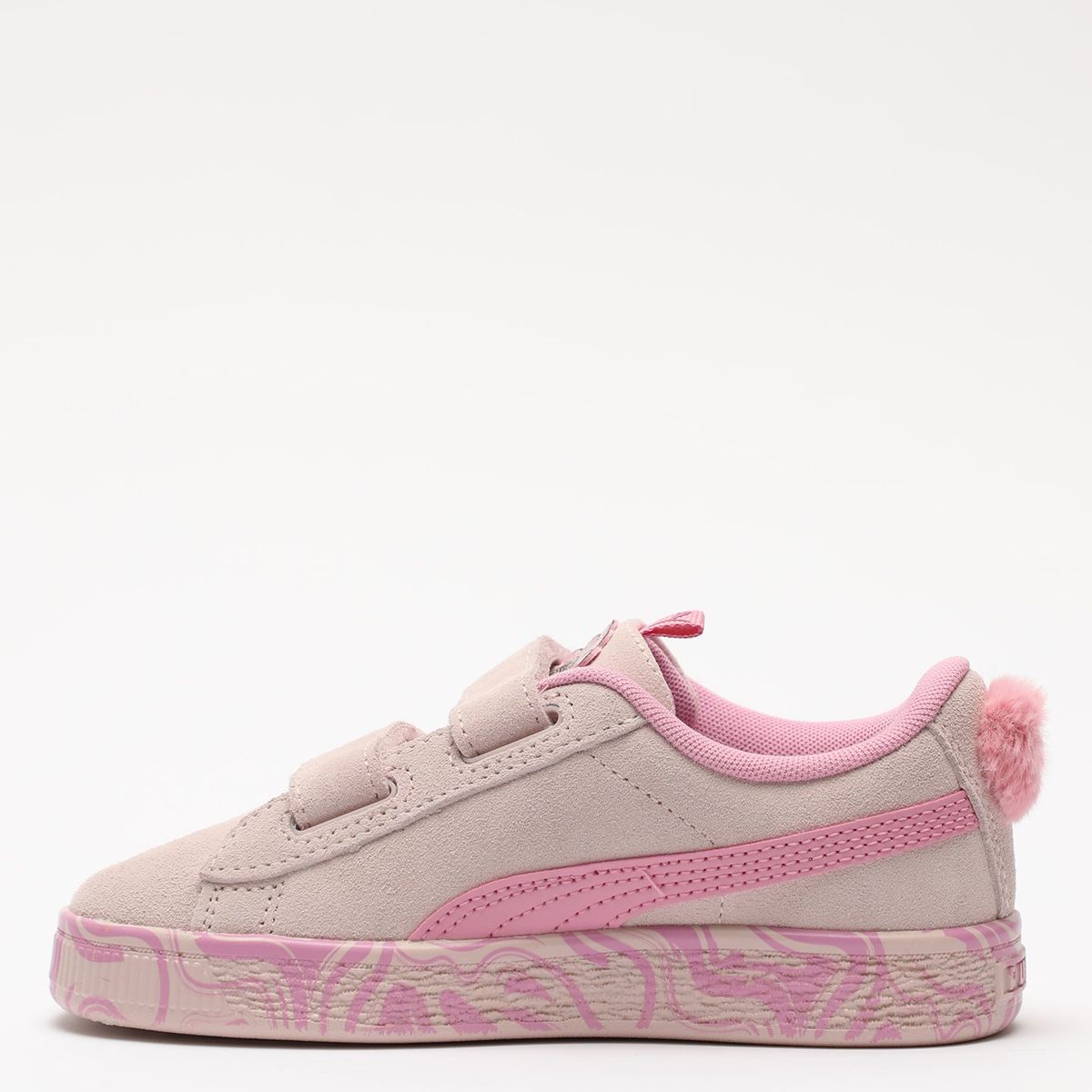 PUMA - Zapatillas urbanas Niña Suede Classic Trolls 2 V PS