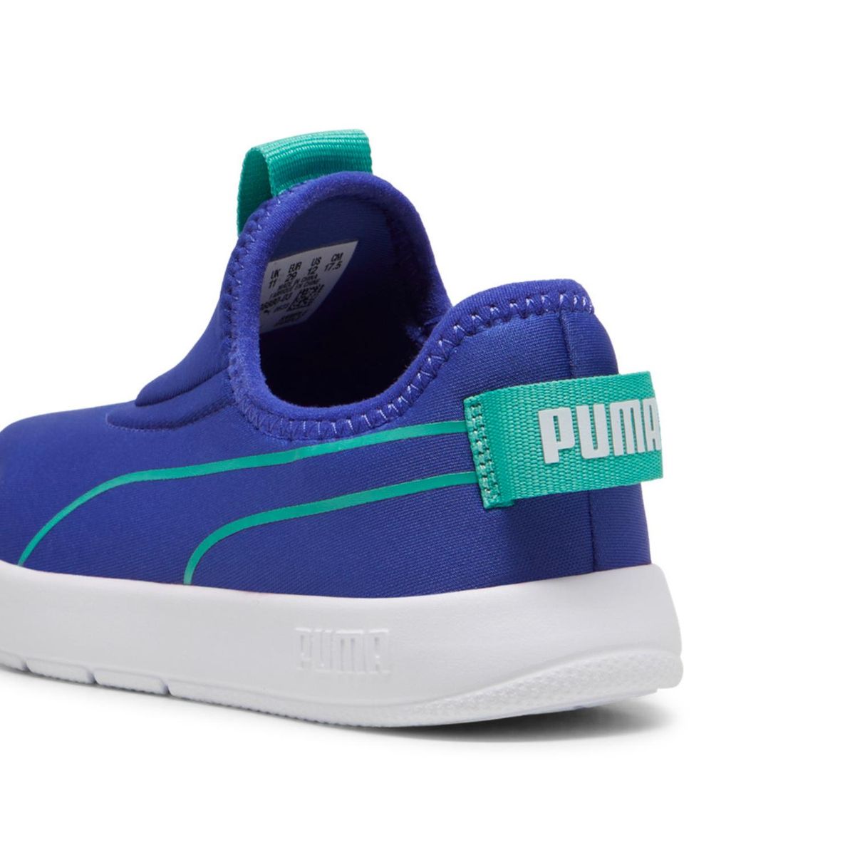 PUMA - Zapatillas urbanas Niño Courtflex v3 Slip On PS