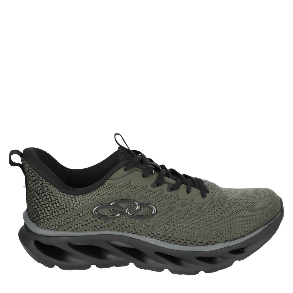 OLYMPIKUS - Zapatillas Deportivas Running Hombre Olympikus Diffuse 5-260 Militar Negro Negro