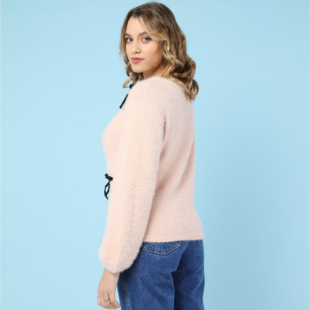 SYBILLA - Chompa 100% Algodón Mujer Sybilla