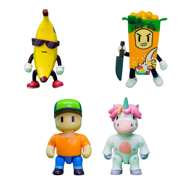 STUMBLE GUYS - Figura 12 Cms Con Accesorios Stumble Guys