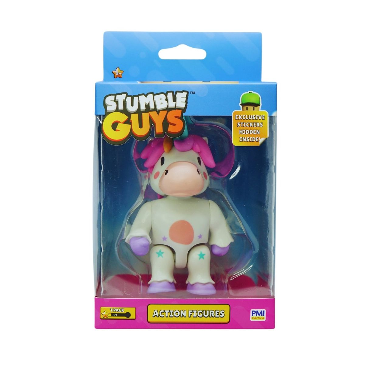 STUMBLE GUYS - Figura 12 Cms Con Accesorios Stumble Guys