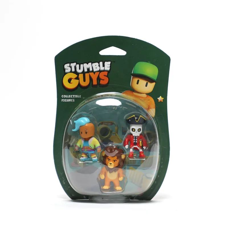 STUMBLE GUYS - Pack 3 Figuras 5 Cms Stumble Guys