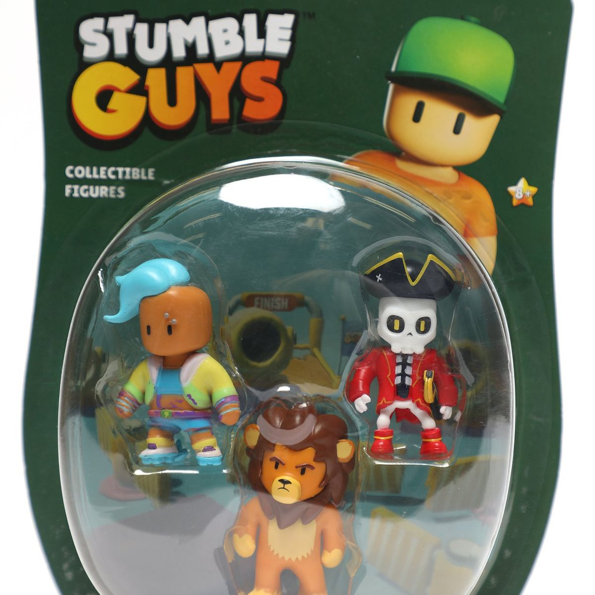 STUMBLE GUYS - Pack 3 Figuras 5 Cms Stumble Guys