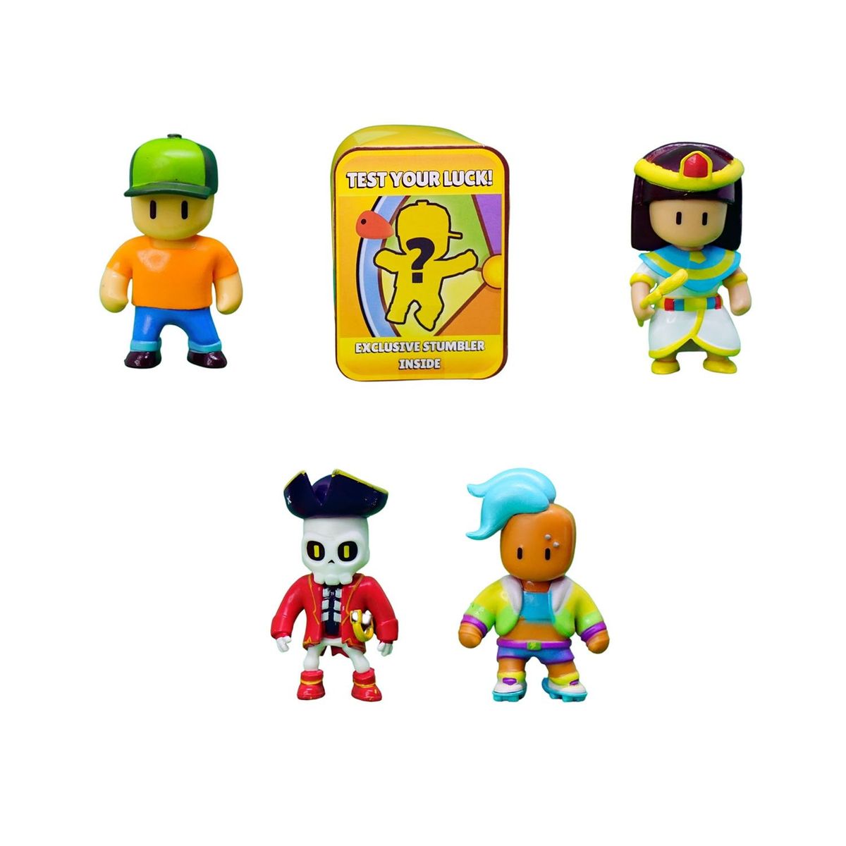 STUMBLE GUYS - Pack 5 Figuras 5 Cms Stumble Guys