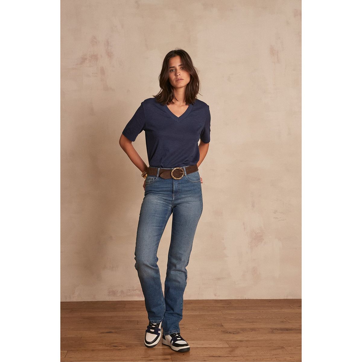 MAISON 123 - Jean Straight Algodón Mujer Maison 123