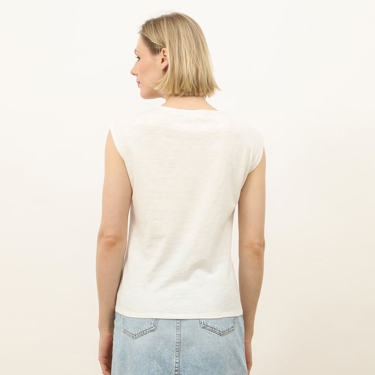 MAISON 123 - Polo Manga Corta 100% Algodón Mujer Maison 123