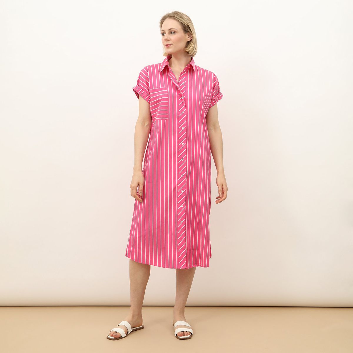 MAISON 123 - Vestido Largo Algodón Mujer Maison 123