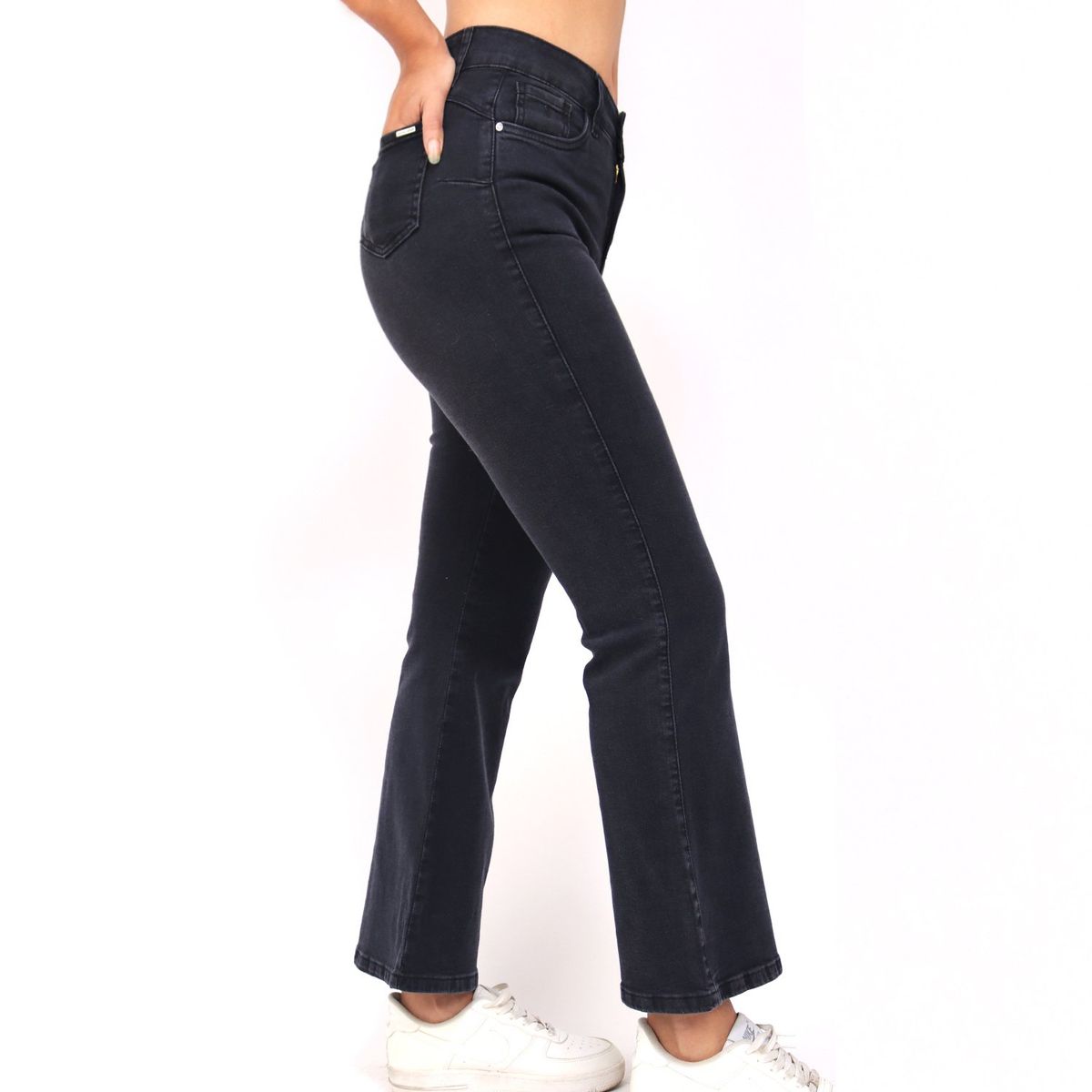 KAYRA POBLET - Jean Flare Algodón Mujer Kayra Poblet