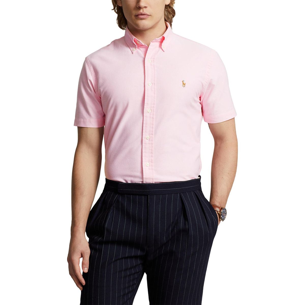 POLO RALPH LAUREN - Camisa 100% Algodón Slim Fit Hombre Polo Ralph Lauren 