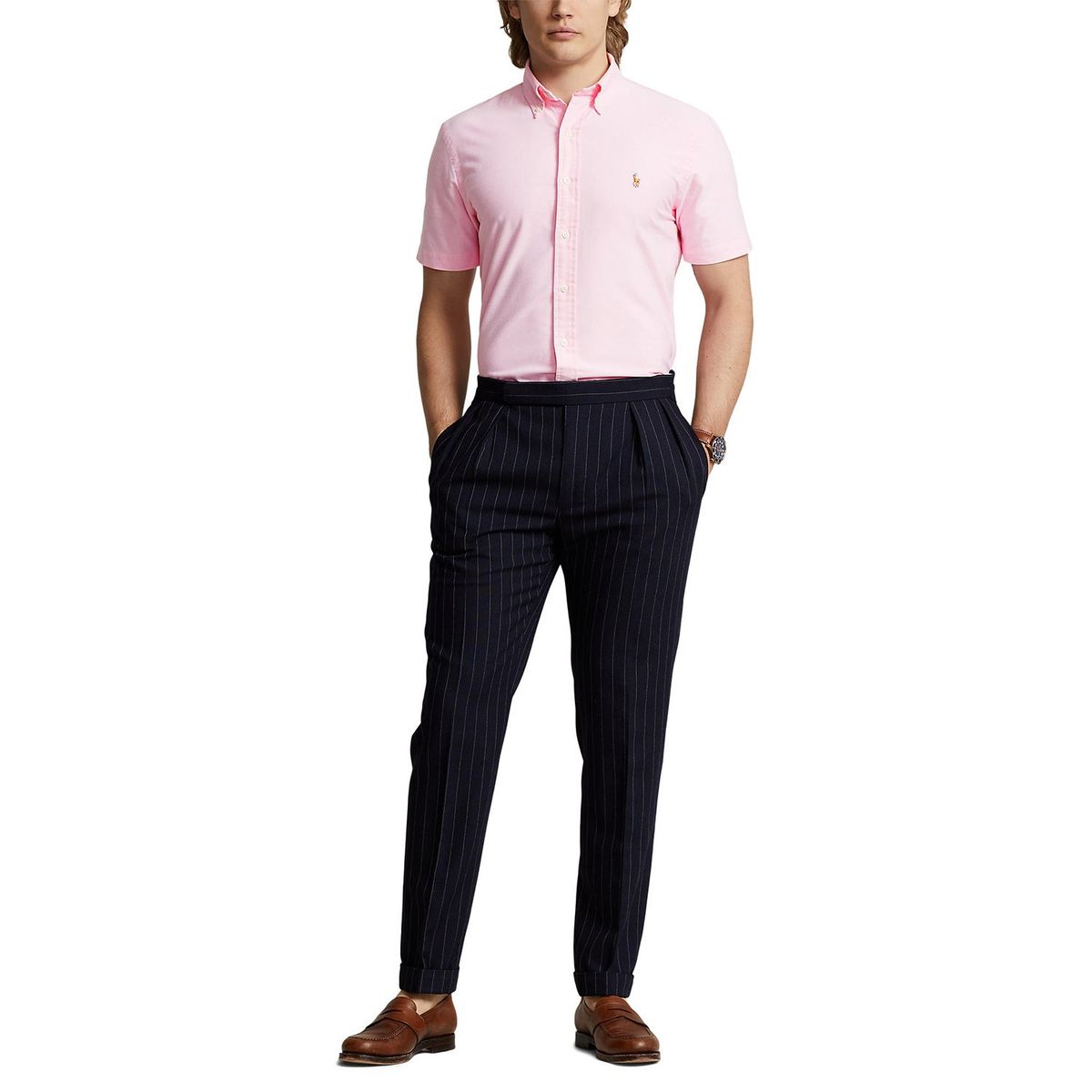 POLO RALPH LAUREN - Camisa 100% Algodón Slim Fit Hombre Polo Ralph Lauren 