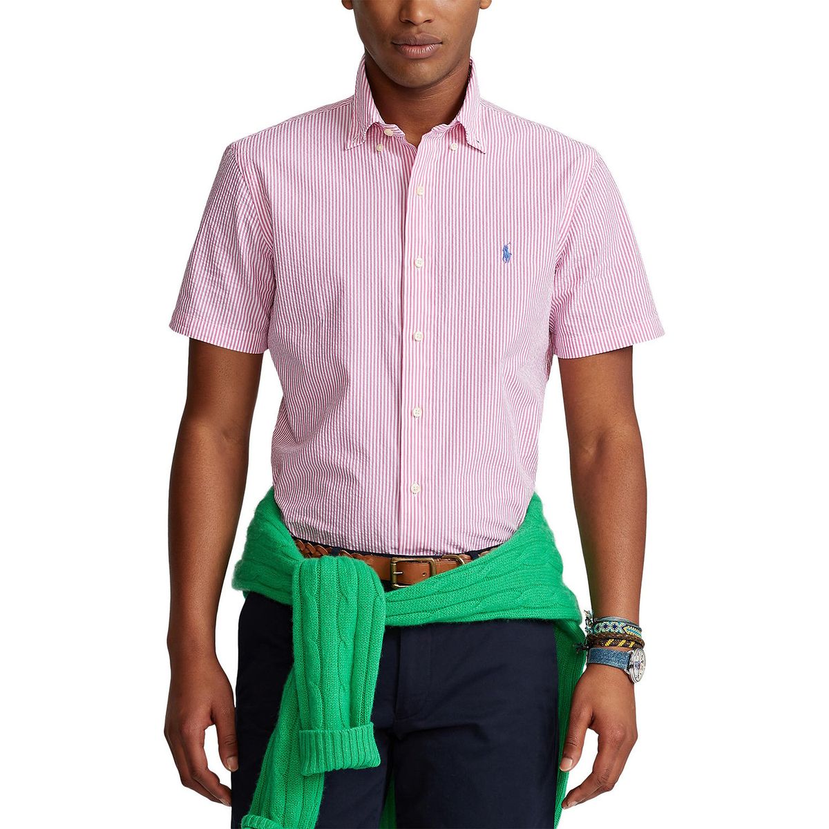 POLO RALPH LAUREN - Camisa 100% Algodón Slim Fit Hombre Polo Ralph Lauren 