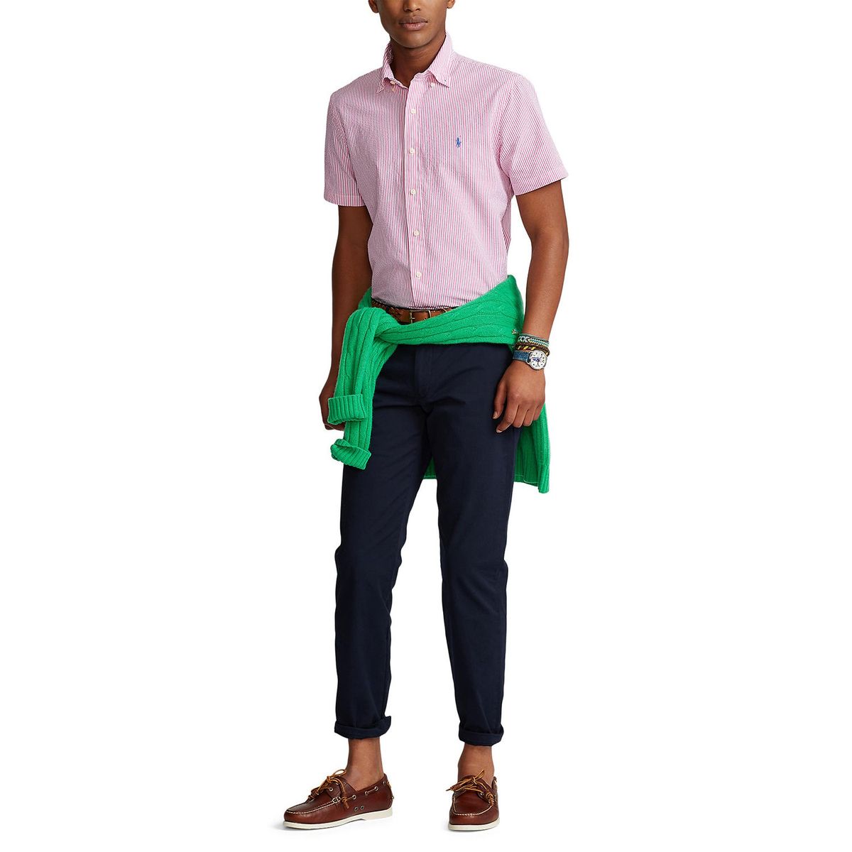 POLO RALPH LAUREN - Camisa 100% Algodón Slim Fit Hombre Polo Ralph Lauren 