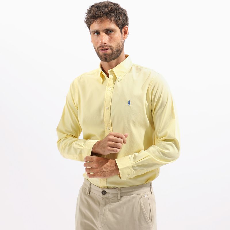 POLO RALPH LAUREN - Camisa 100% Algodón Slim Fit Hombre Polo Ralph Lauren 