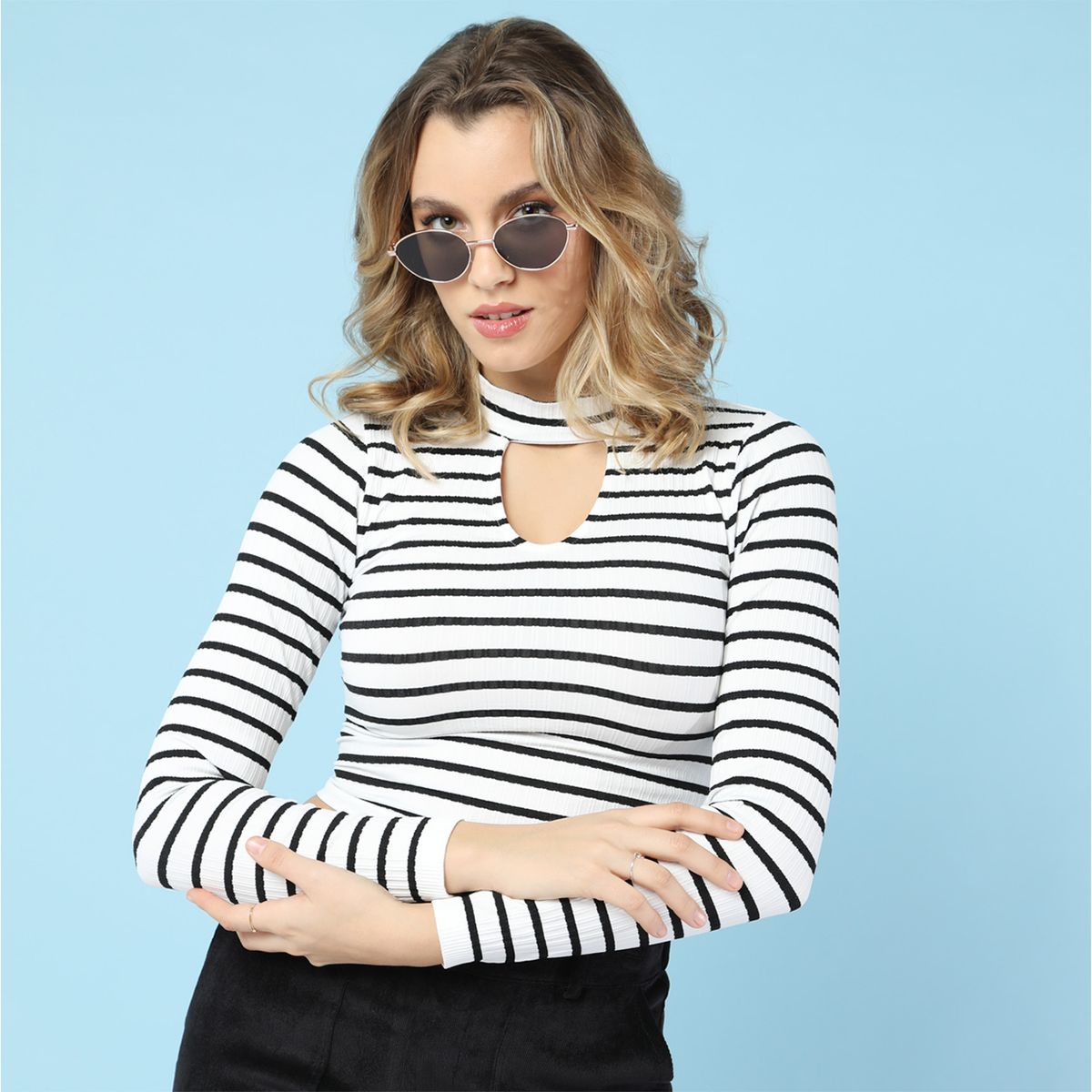 SYBILLA - Polo Manga Larga Mujer Sybilla