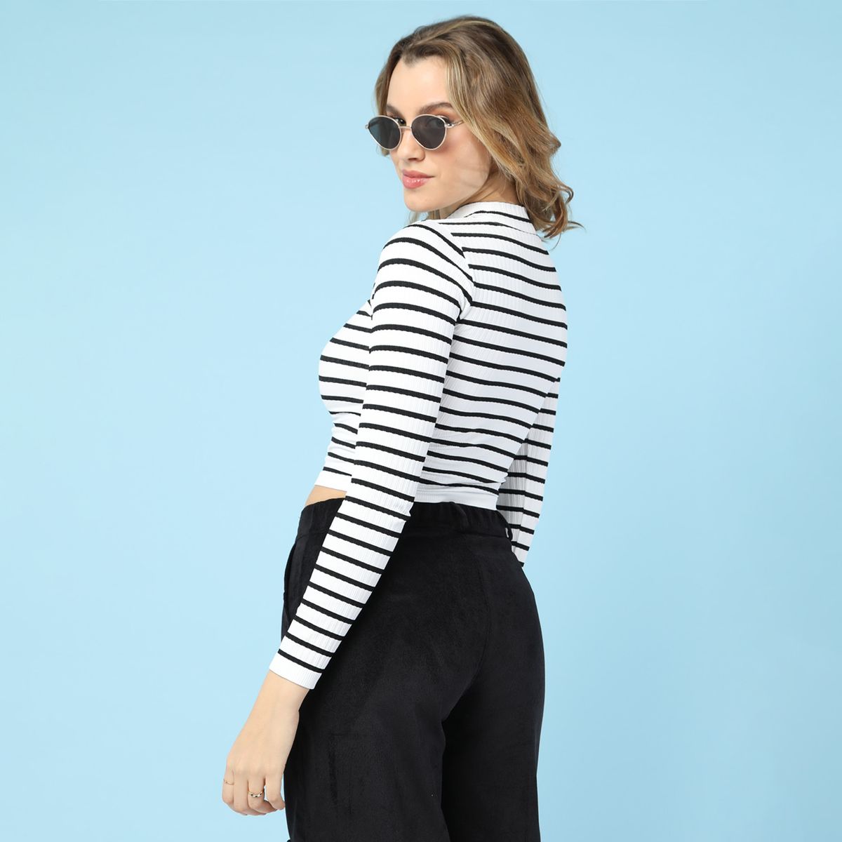 SYBILLA - Polo Manga Larga Mujer Sybilla