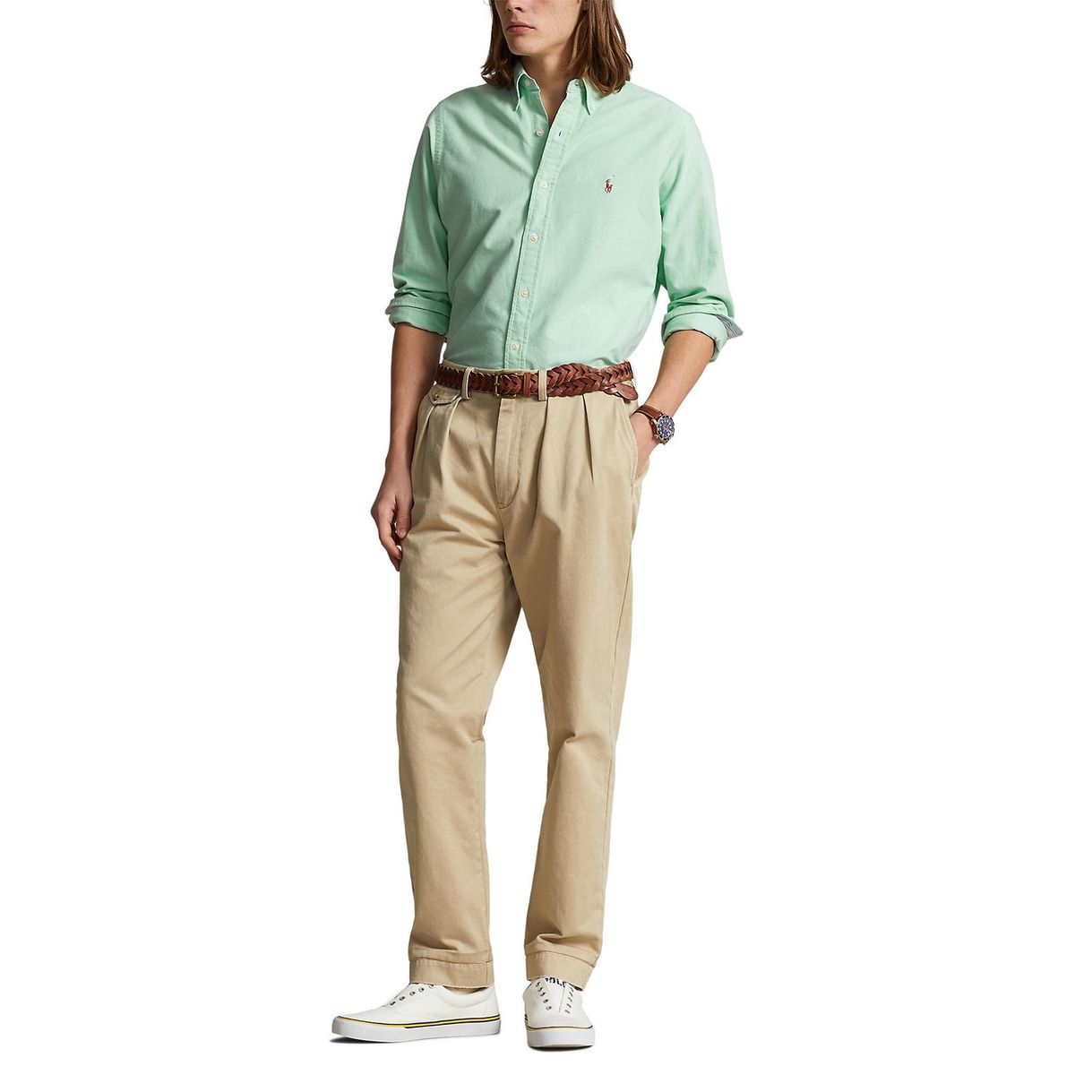 POLO RALPH LAUREN - Camisa 100% Algodón Slim Fit Hombre Polo Ralph Lauren 