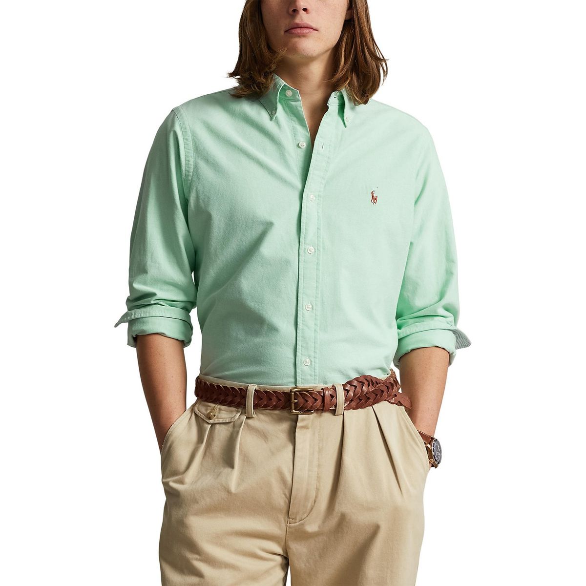 POLO RALPH LAUREN - Camisa 100% Algodón Slim Fit Hombre Polo Ralph Lauren 