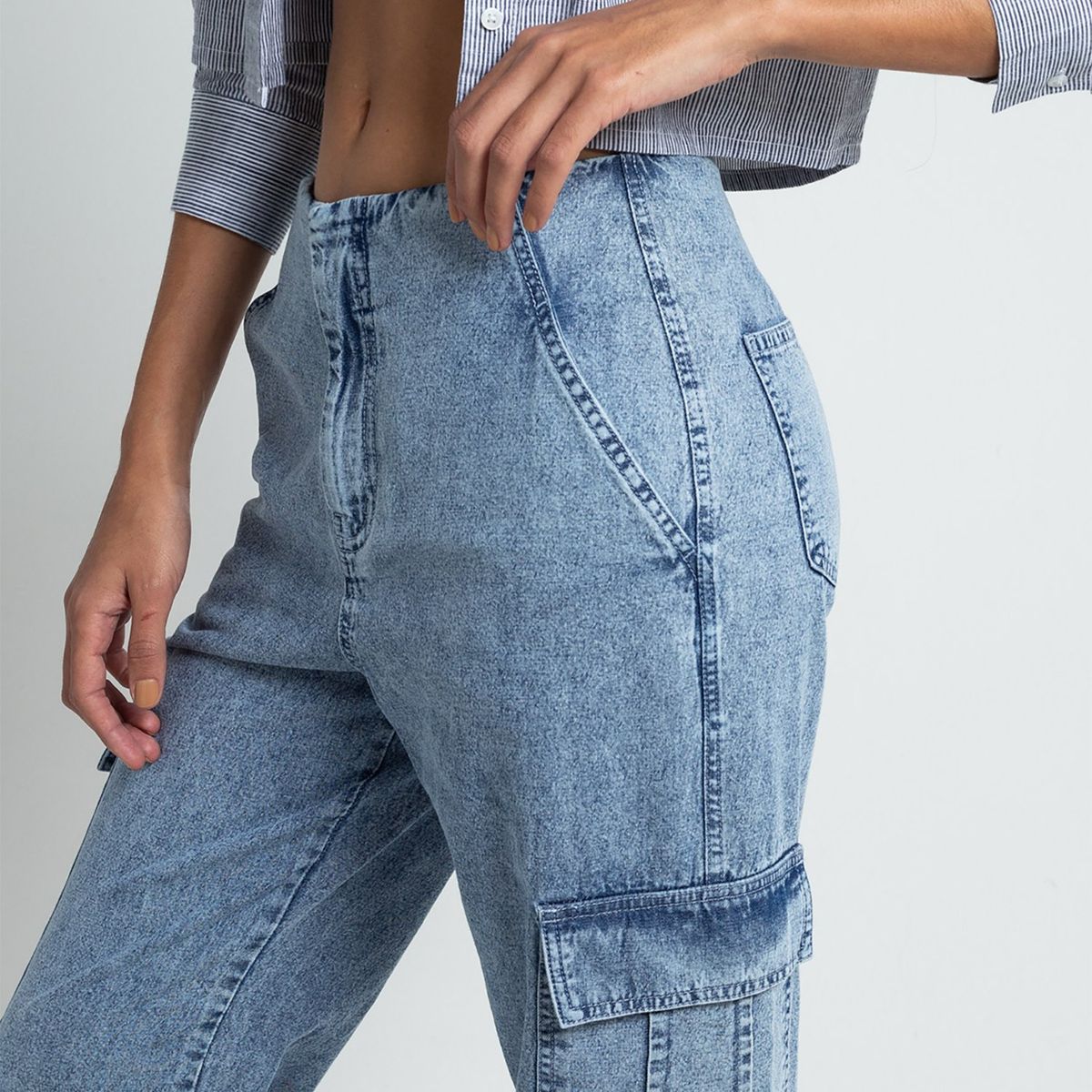 NAF NAF - Jean 100% Algodón Mujer Naf Naf