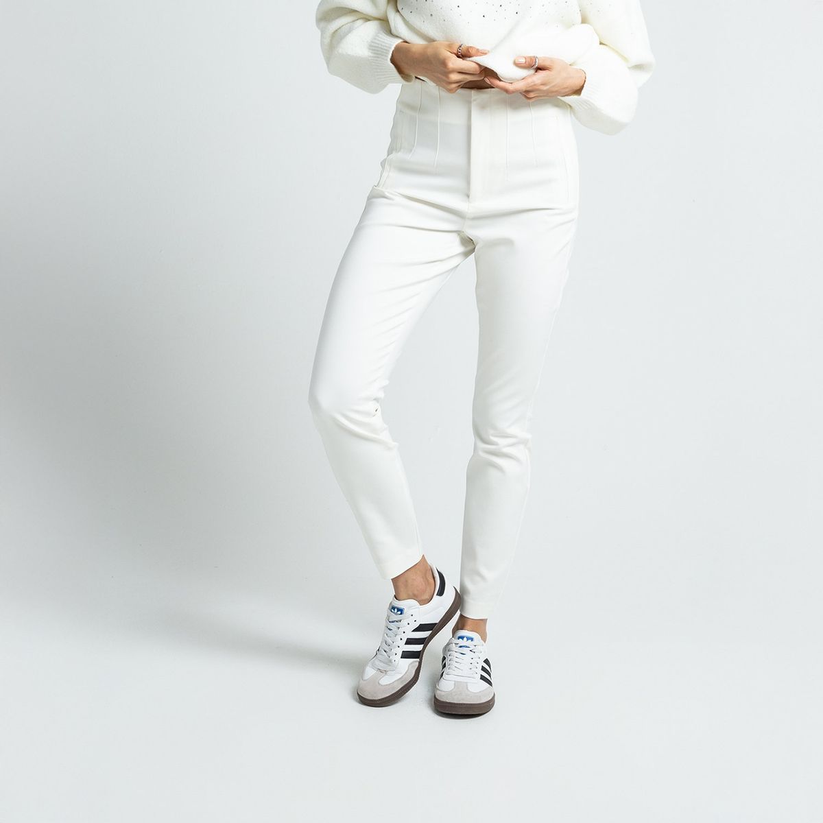 NAF NAF - Pantalón Skinny Algodón Mujer Naf Naf