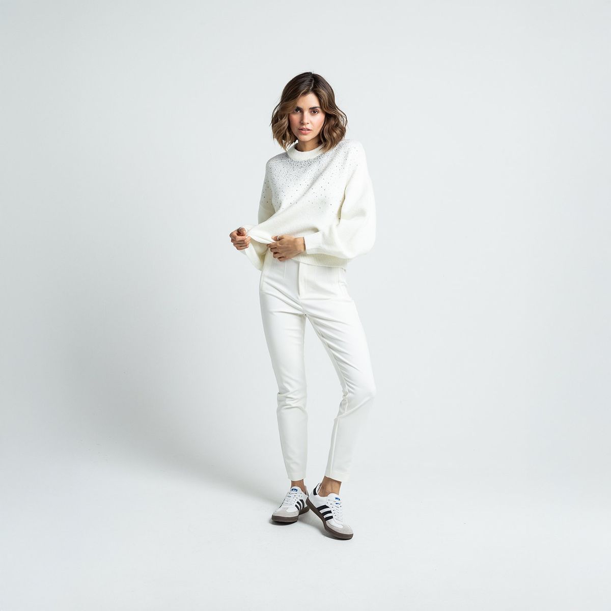 NAF NAF - Pantalón Skinny Algodón Mujer Naf Naf