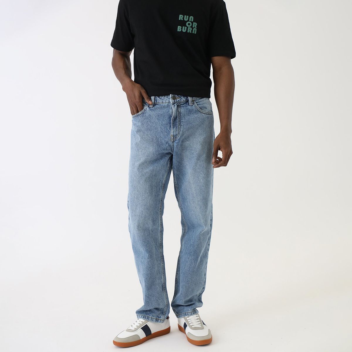 SPRINGFIELD - Jean Straight 100% Algodón Hombre Springfield