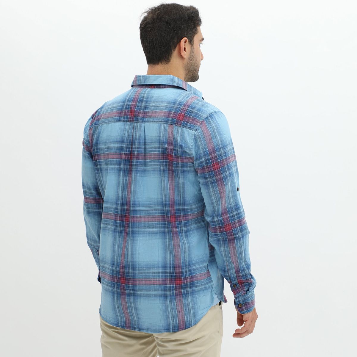 SPRINGFIELD - Camisa Manga Larga 100% Algodón Hombre Springfield