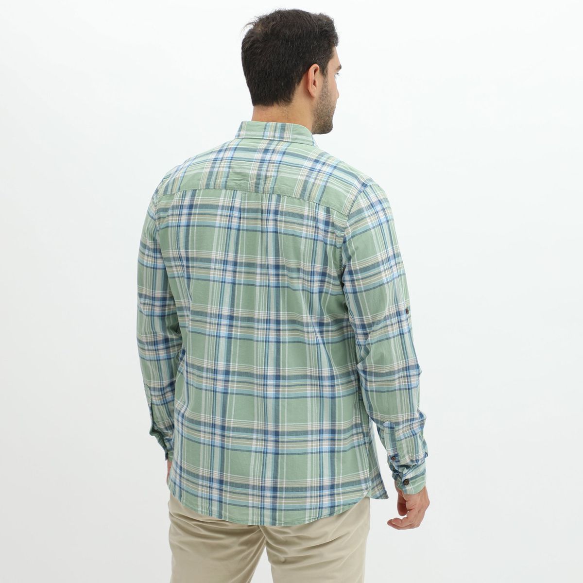 SPRINGFIELD - Camisa Manga Larga 100% Algodón Hombre Springfield