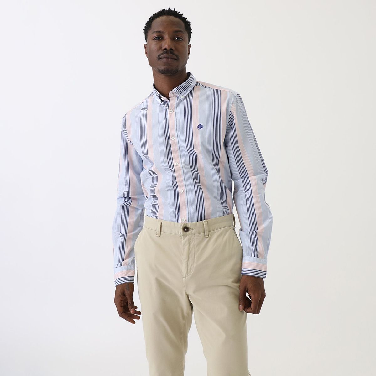 SPRINGFIELD - Camisa Manga Larga 100% Algodón Hombre Springfield