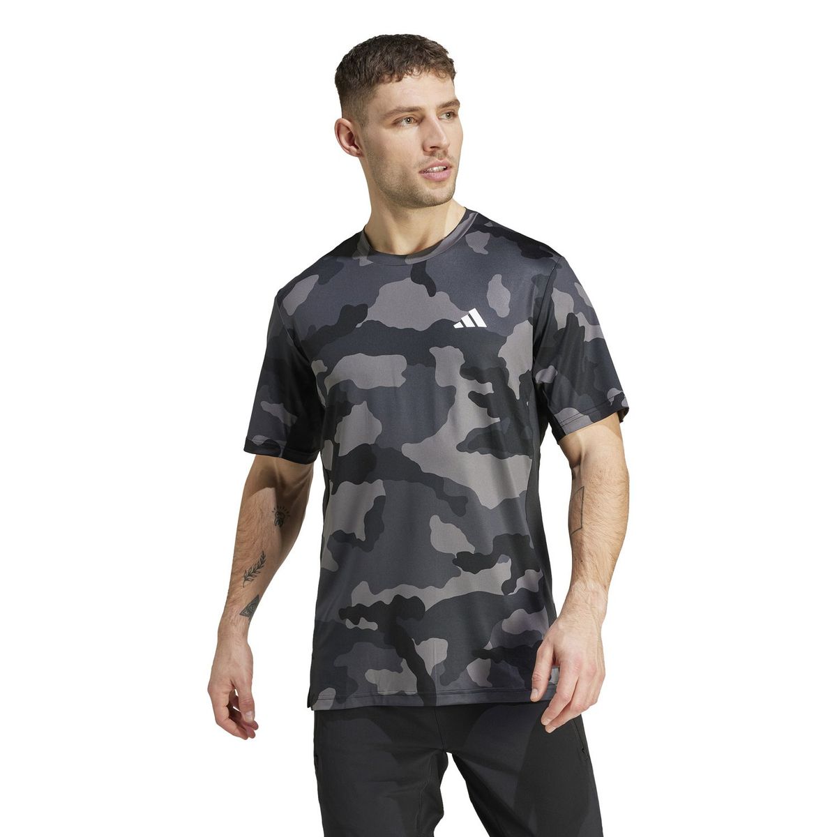 ADIDAS - Polo Deportivo Training Hombre Adidas Essentials Camo -aeroready
