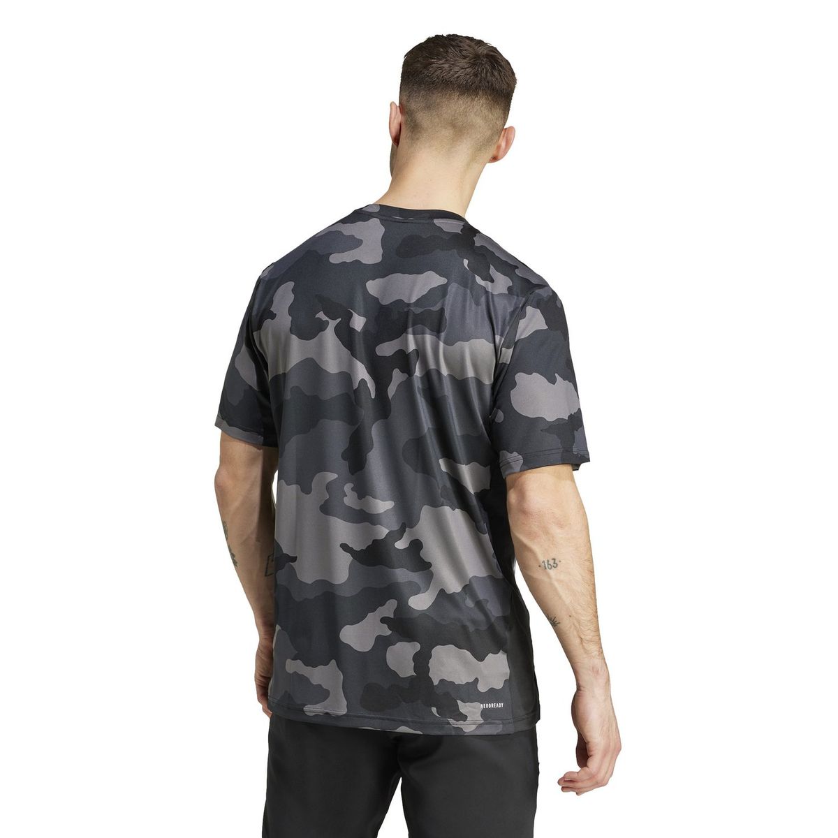 ADIDAS - Polo Deportivo Training Hombre Adidas Essentials Camo -aeroready