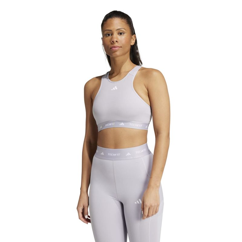ADIDAS - Top Deportivo Training Mujer Adidas Techfit -soporte Medio -aeroready