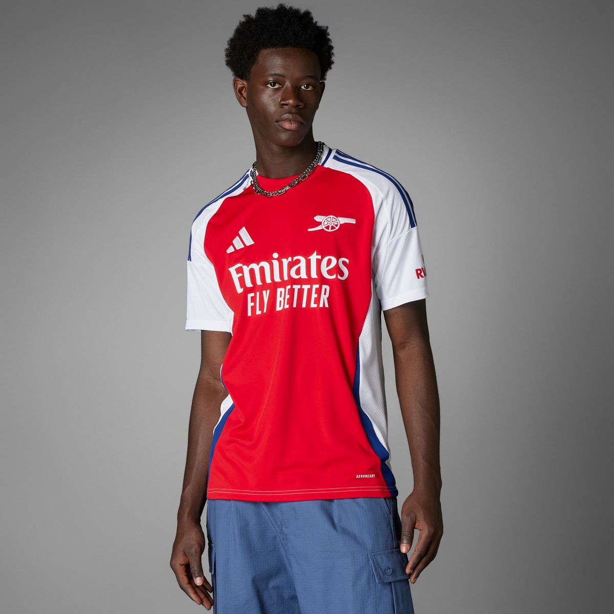 ADIDAS - Camiseta Oficial Home Fútbol Hombre Adidas Arsenal 24/25 -aeroready