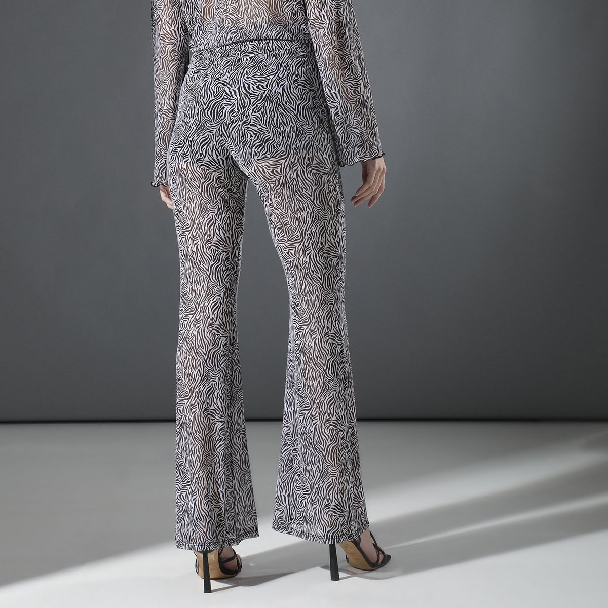 MOSSIMO - Pantalón Flare Mujer Mossimo