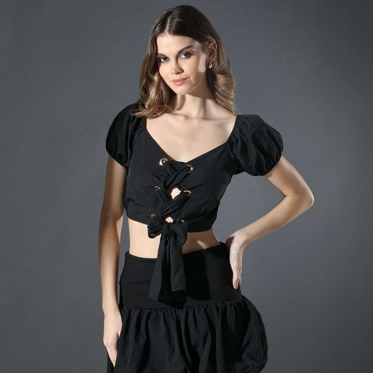 MOSSIMO - Blusa Manga Corta Algodón Mujer Mossimo