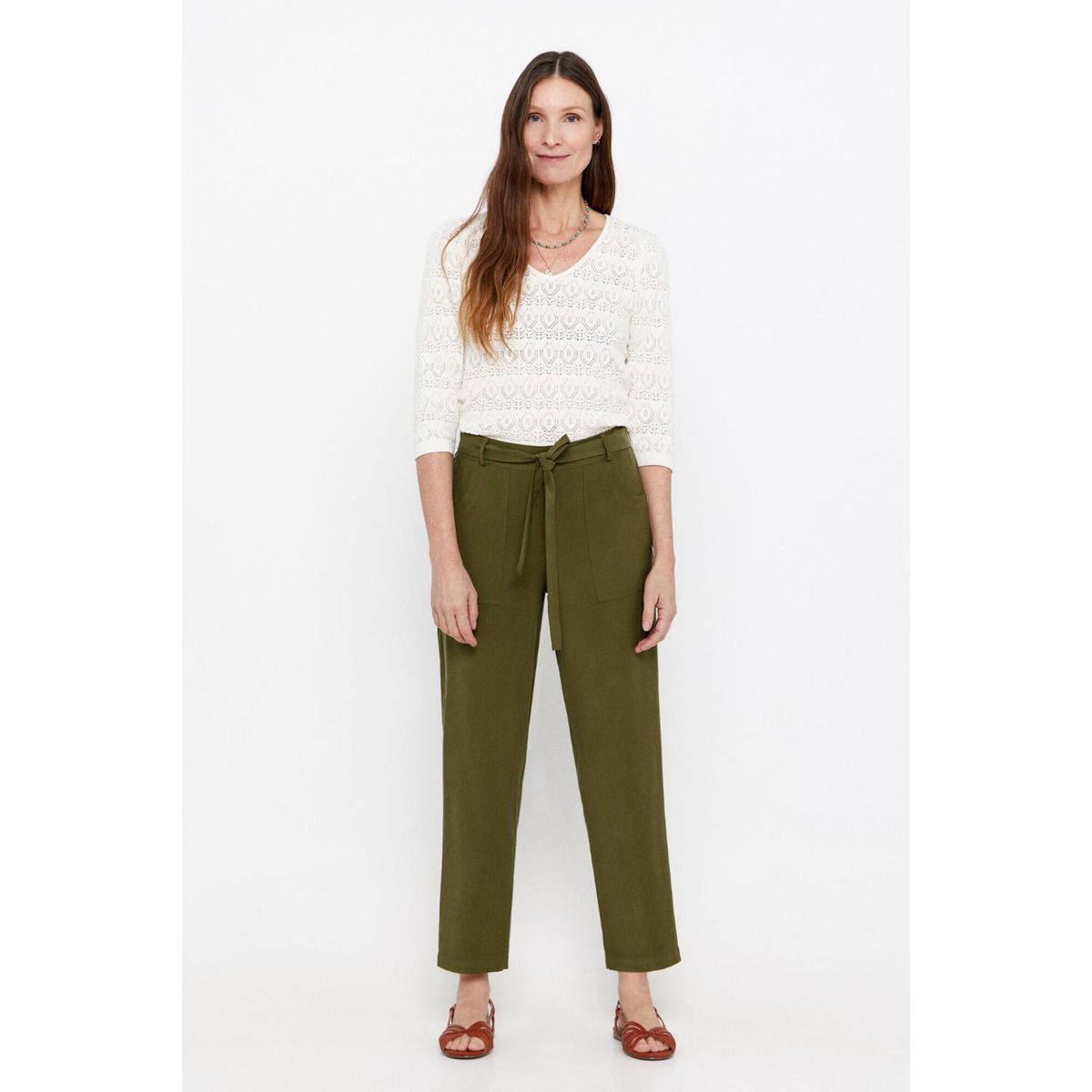 CORTEFIEL - Pantalón Mujer Cortefiel